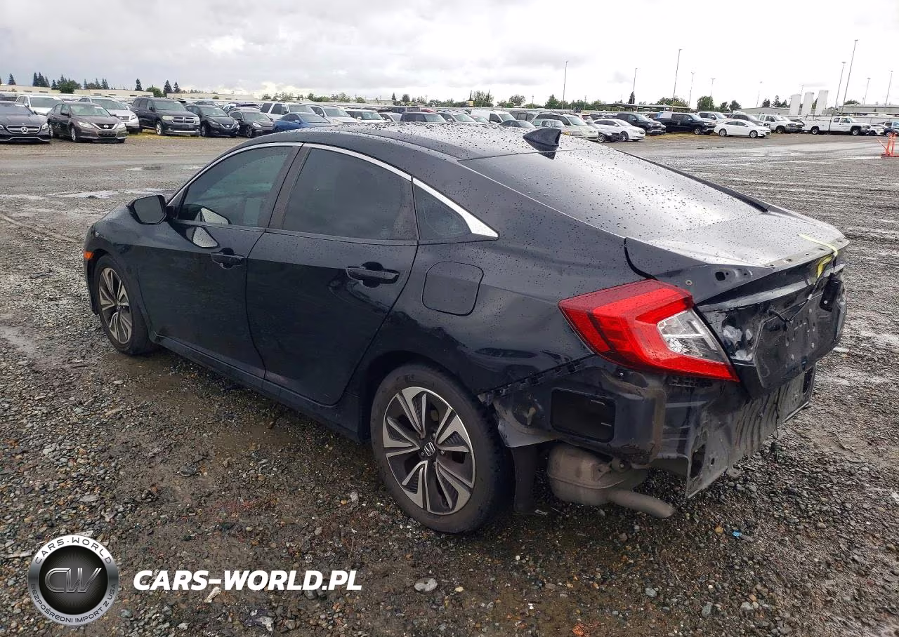 2017 Honda Civic Ex VIN:19XFC1F34HE206045 - 2