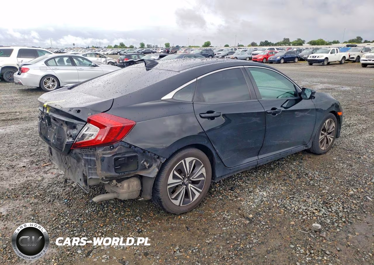 2017 Honda Civic Ex VIN:19XFC1F34HE206045 - 3
