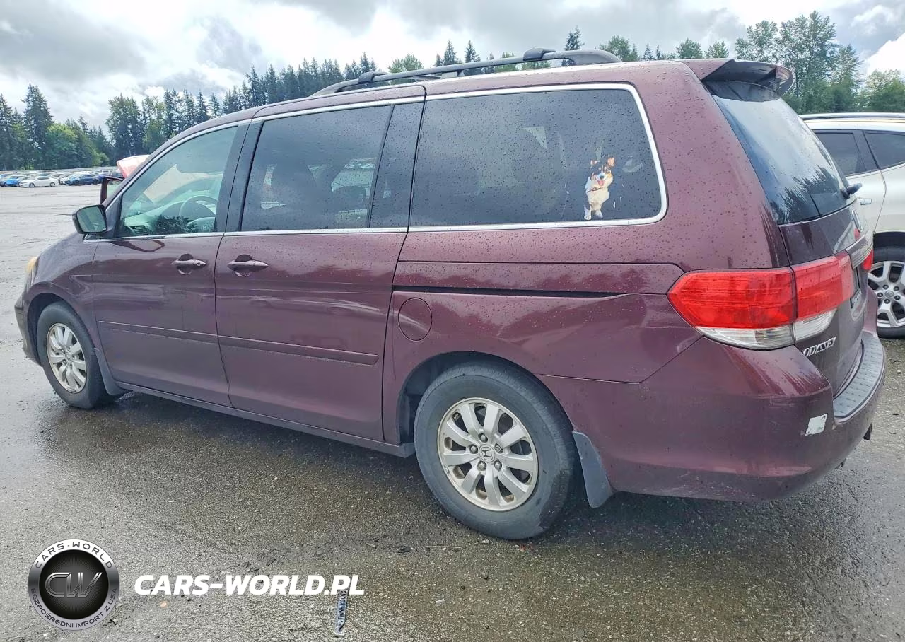 2008 Honda Odyssey Exl VIN:5FNRL386X8B114707 - 2