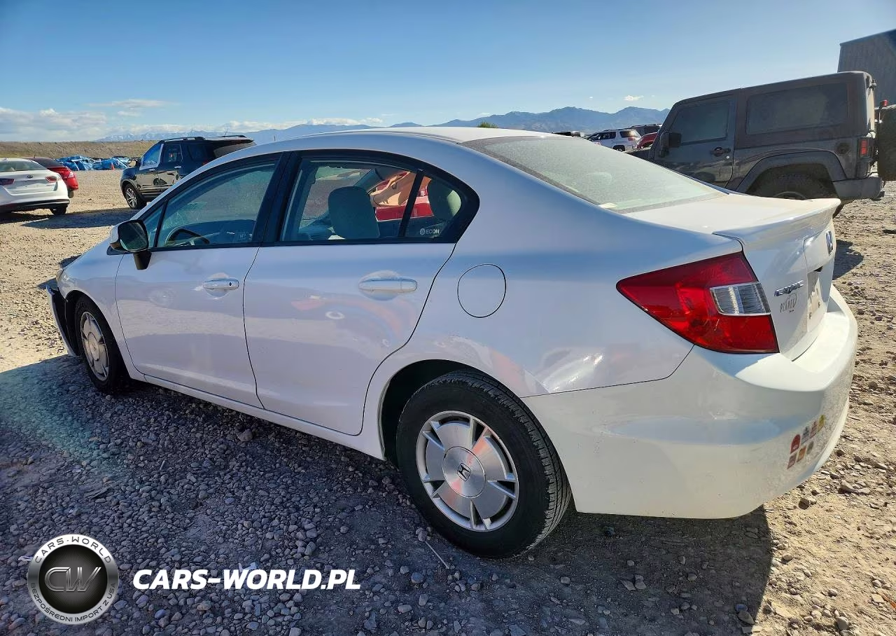 2012 Honda Civic Hf VIN:2HGFB2F65CH554857 - 2