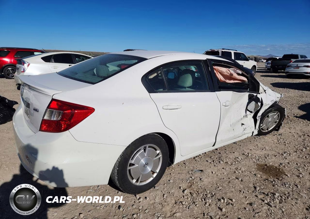 2012 Honda Civic Hf VIN:2HGFB2F65CH554857 - 3