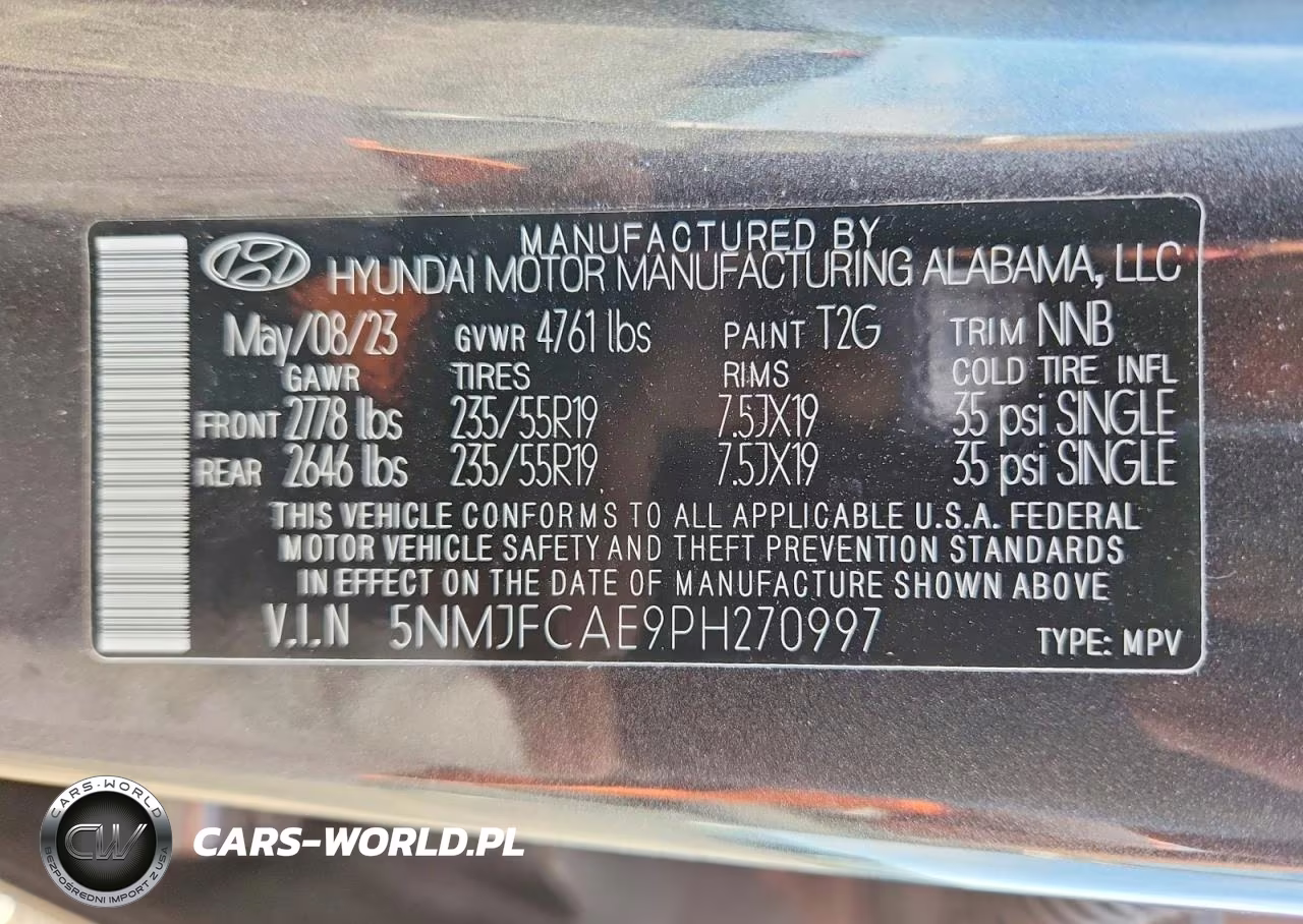 2023 Hyundai Tucson Sel VIN:5NMJFCAE9PH270997 - 12