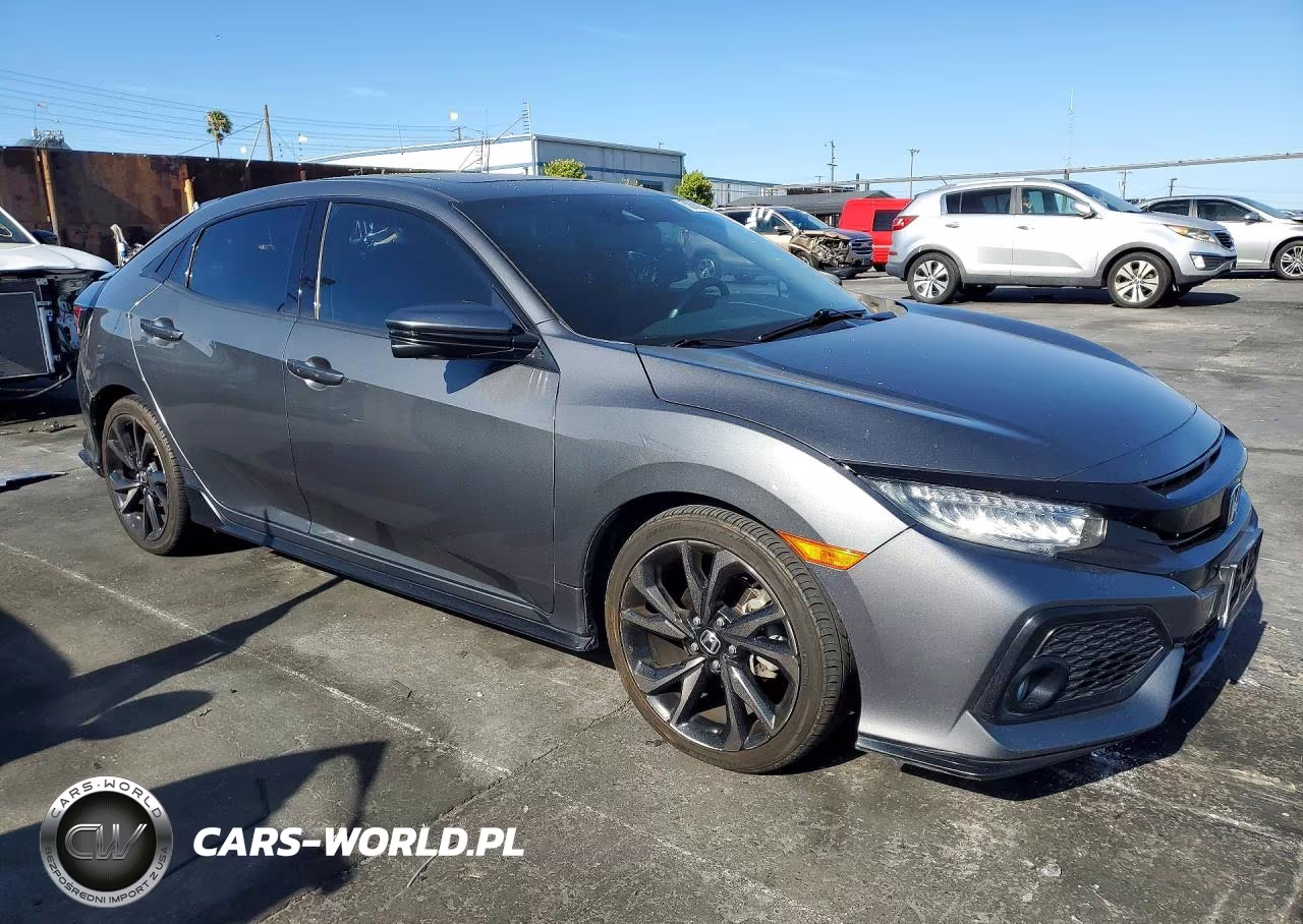 2017 Honda Civic Sport Touring VIN:SHHFK7H99HU415328 - 4