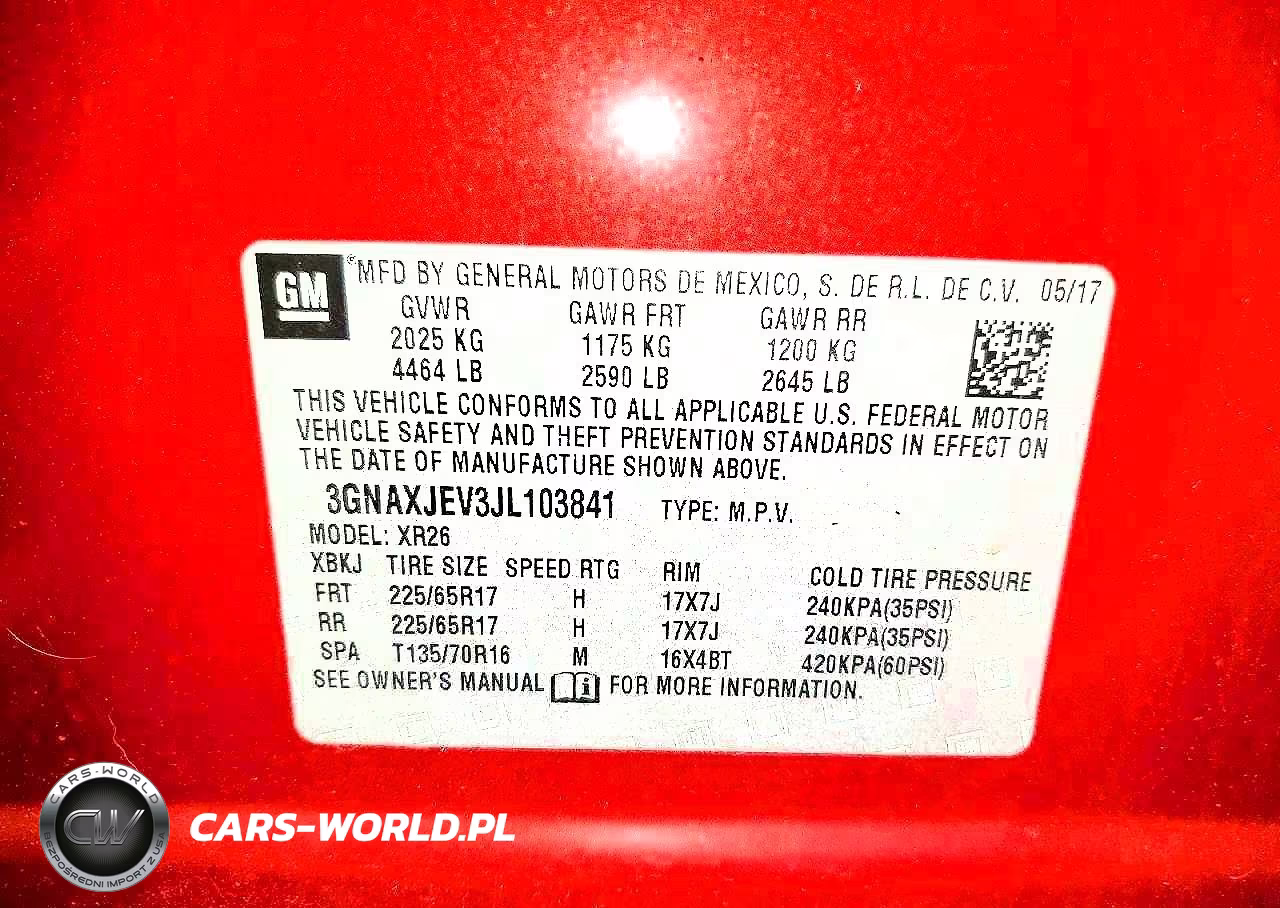 2018 Chevrolet Equinox Lt VIN:3GNAXJEV3JL103841 - 13