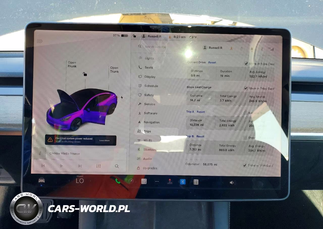 2021 Tesla Model 3 VIN:5YJ3E1EA5MF876429 - 9