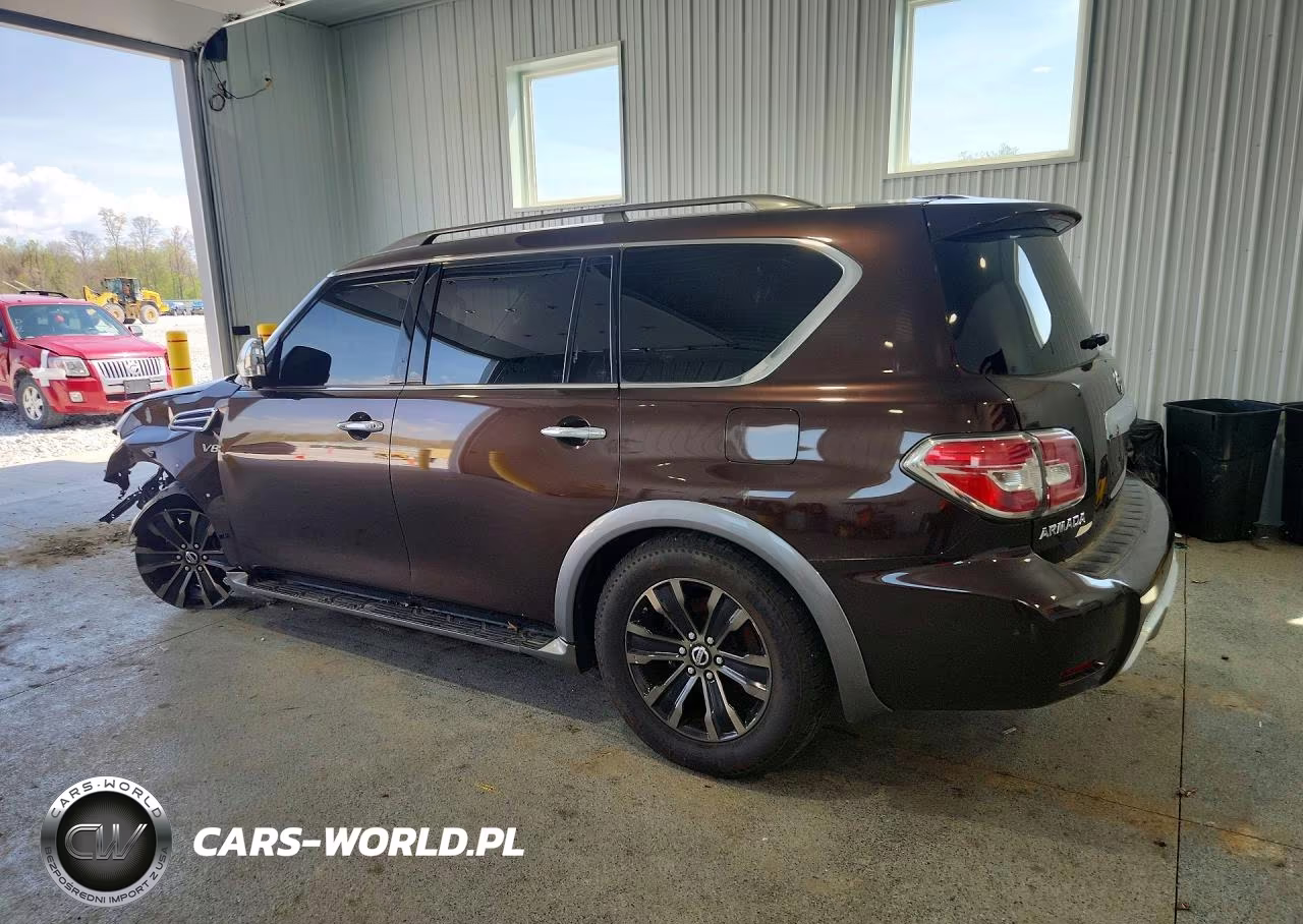 2017 Nissan Armada Platinum VIN:JN8AY2NE3H9700653 - 2