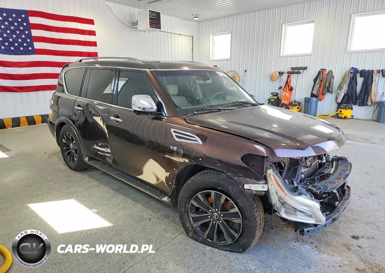 2017 Nissan Armada Platinum VIN:JN8AY2NE3H9700653 - 4