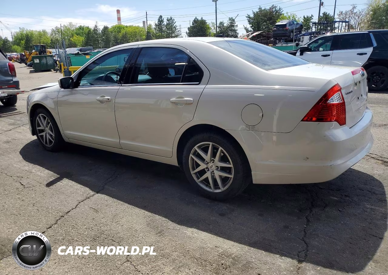 2010 Ford Fusion Se VIN:3FAHP0HA8AR258897 - 2
