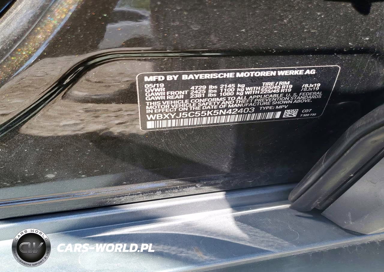 2019 BMW X2 xDrive28I VIN:WBXYJ5C55K5N42403 - 13