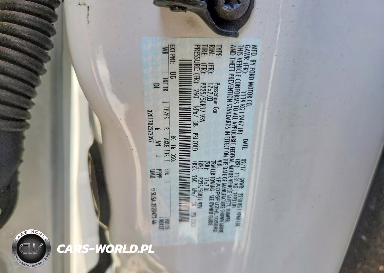 2017 Ford C-Max Titanium VIN:1FADP5FU2HL105062 - 12
