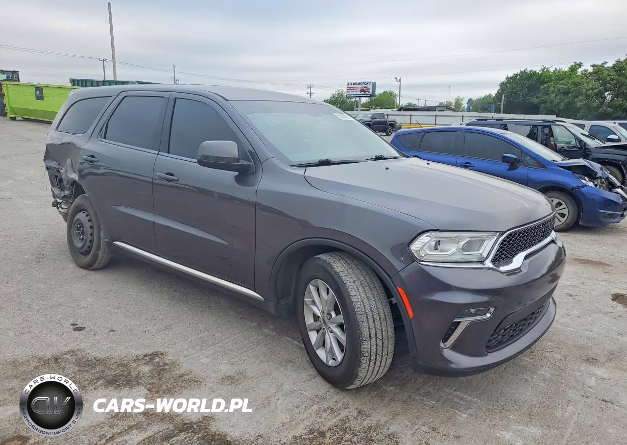 2021 Dodge Durango Sxt VIN:1C4RDHAG2MC693874 - 4