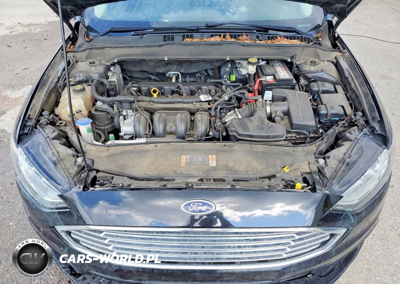2017 Ford Fusion S VIN:3FA6P0G75HR154374 - 11