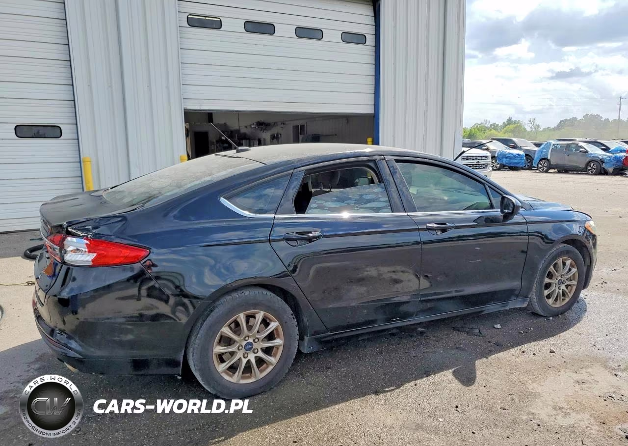 2017 Ford Fusion S VIN:3FA6P0G75HR154374 - 3