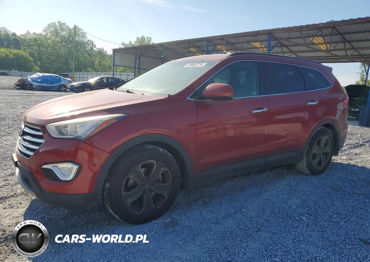 2016 Hyundai Santa Fe Se VIN:KM8SM4HF3GU142998 - 1