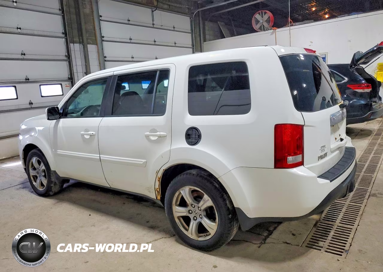 2012 Honda Pilot Exl VIN:5FNYF4H53CB024470 - 2