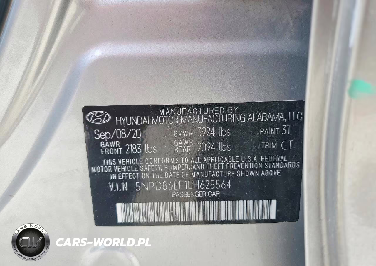2020 Hyundai Elantra Sel VIN:5NPD84LF1LH625564 - 12