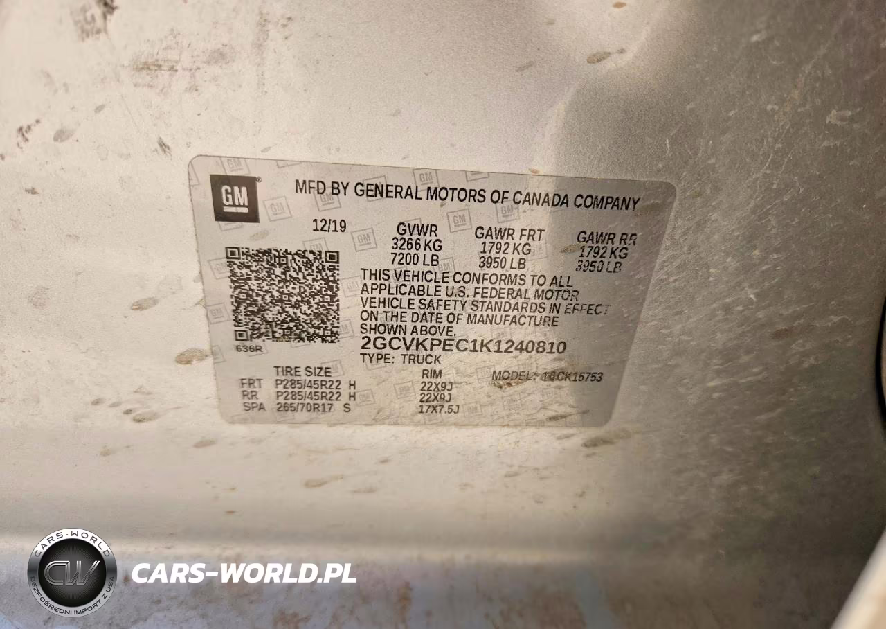 2019 Chevrolet Silverado Ld K1500 Lt VIN:2GCVKPEC1K1240810 - 12