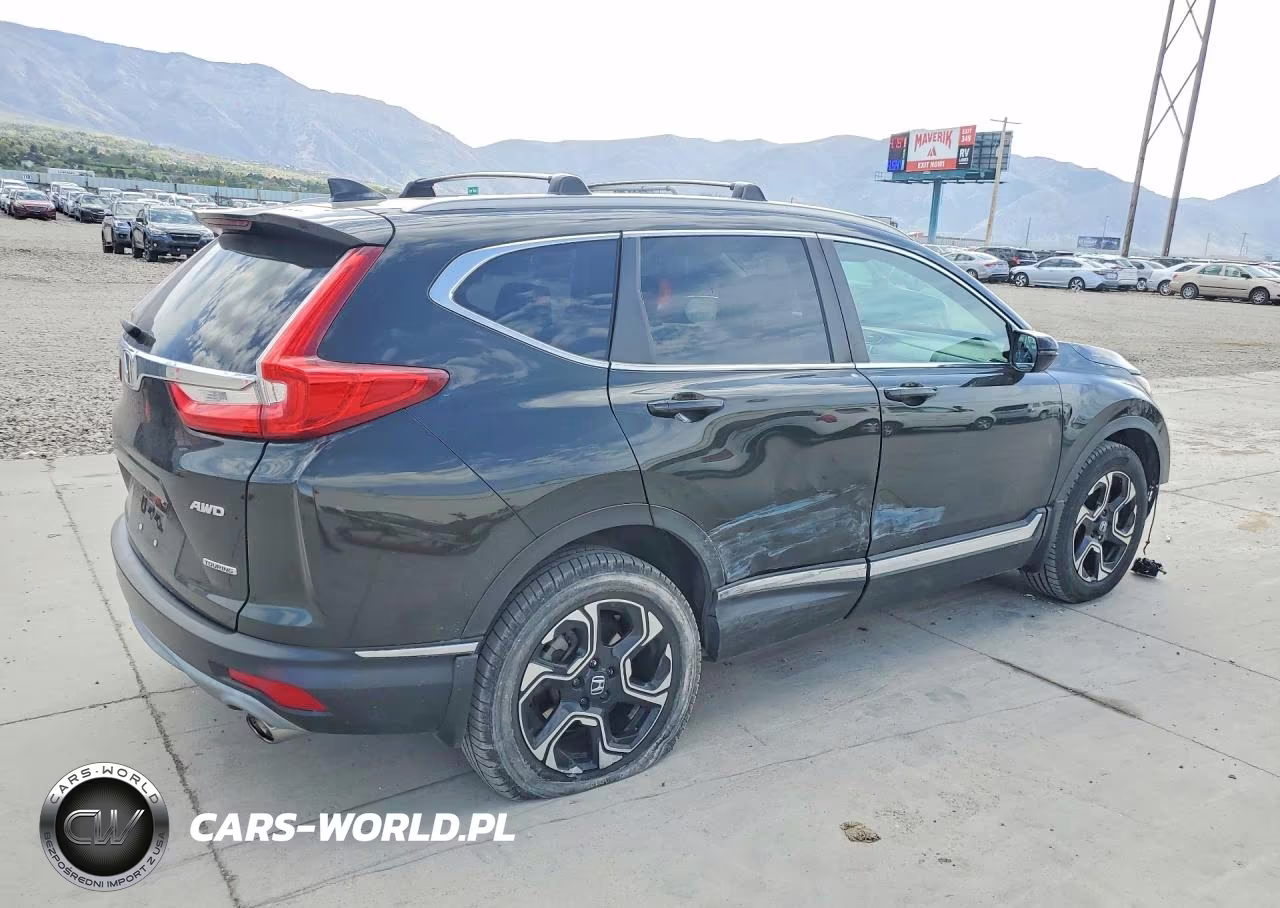 2017 Honda Cr-V Touring VIN:5J6RW2H91HL001666 - 3