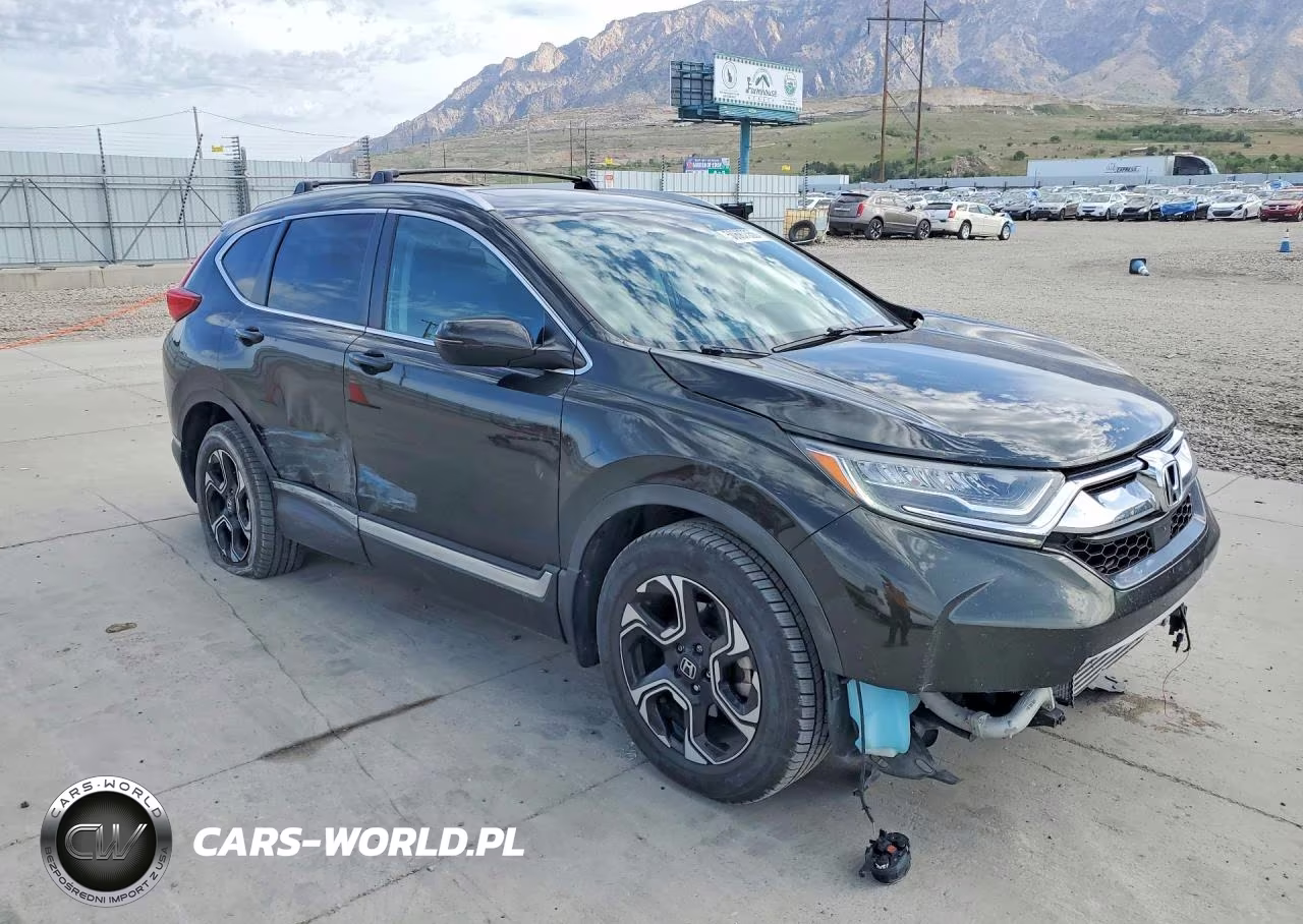 2017 Honda Cr-V Touring VIN:5J6RW2H91HL001666 - 4