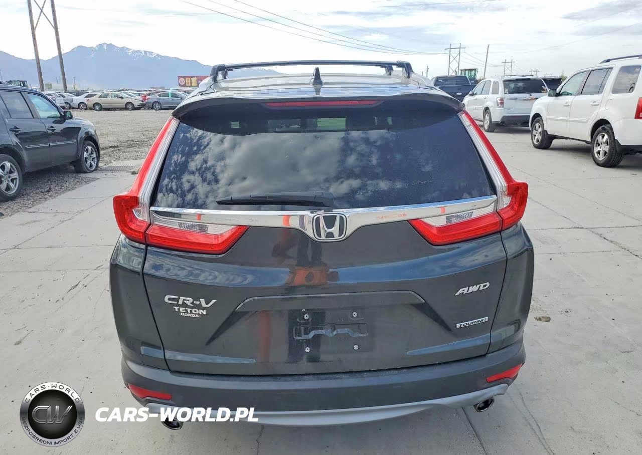 2017 Honda Cr-V Touring VIN:5J6RW2H91HL001666 - 6
