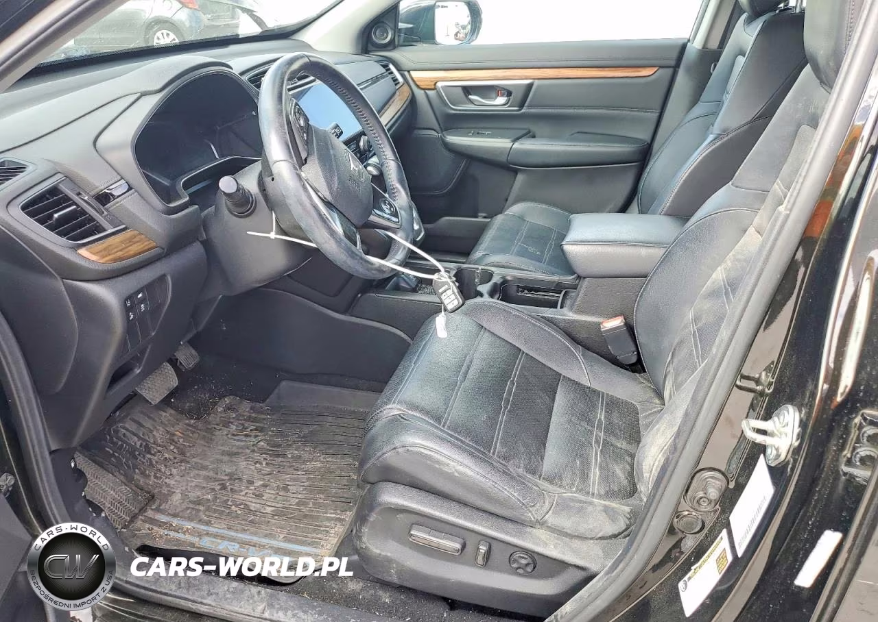 2017 Honda Cr-V Touring VIN:5J6RW2H91HL001666 - 7
