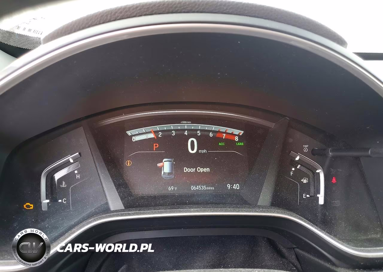 2017 Honda Cr-V Touring VIN:5J6RW2H91HL001666 - 9
