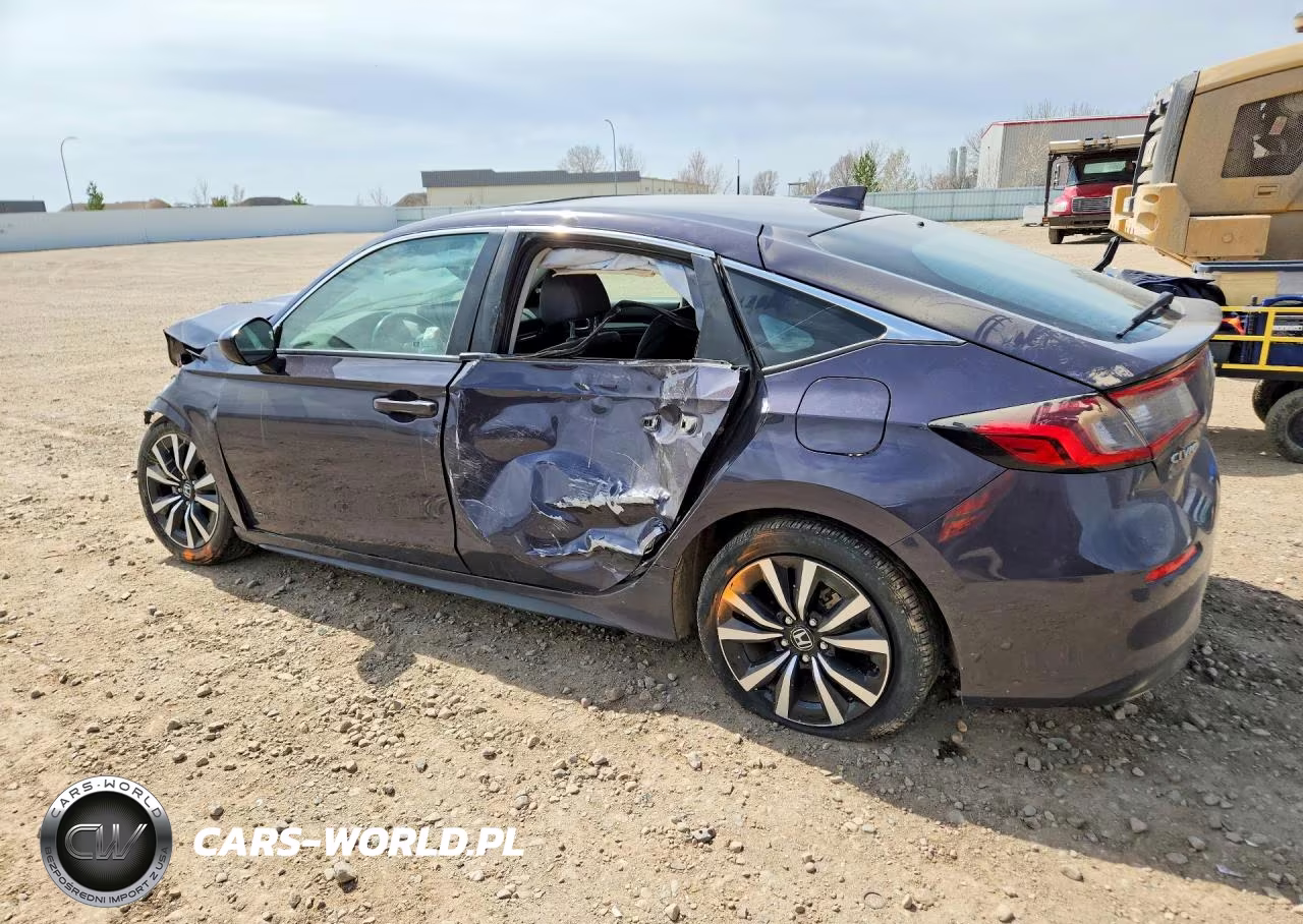 2022 Honda Civic Exl VIN:19XFL1H73NE011629 - 2