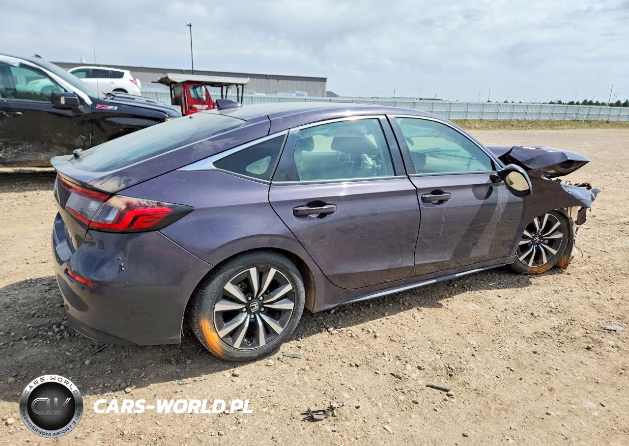 2022 Honda Civic Exl VIN:19XFL1H73NE011629 - 3