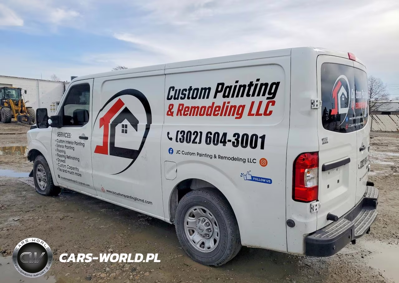 2018 Nissan Nv2500 Utility - Service Van VIN:1N6AF0KY9JN813425 - 2