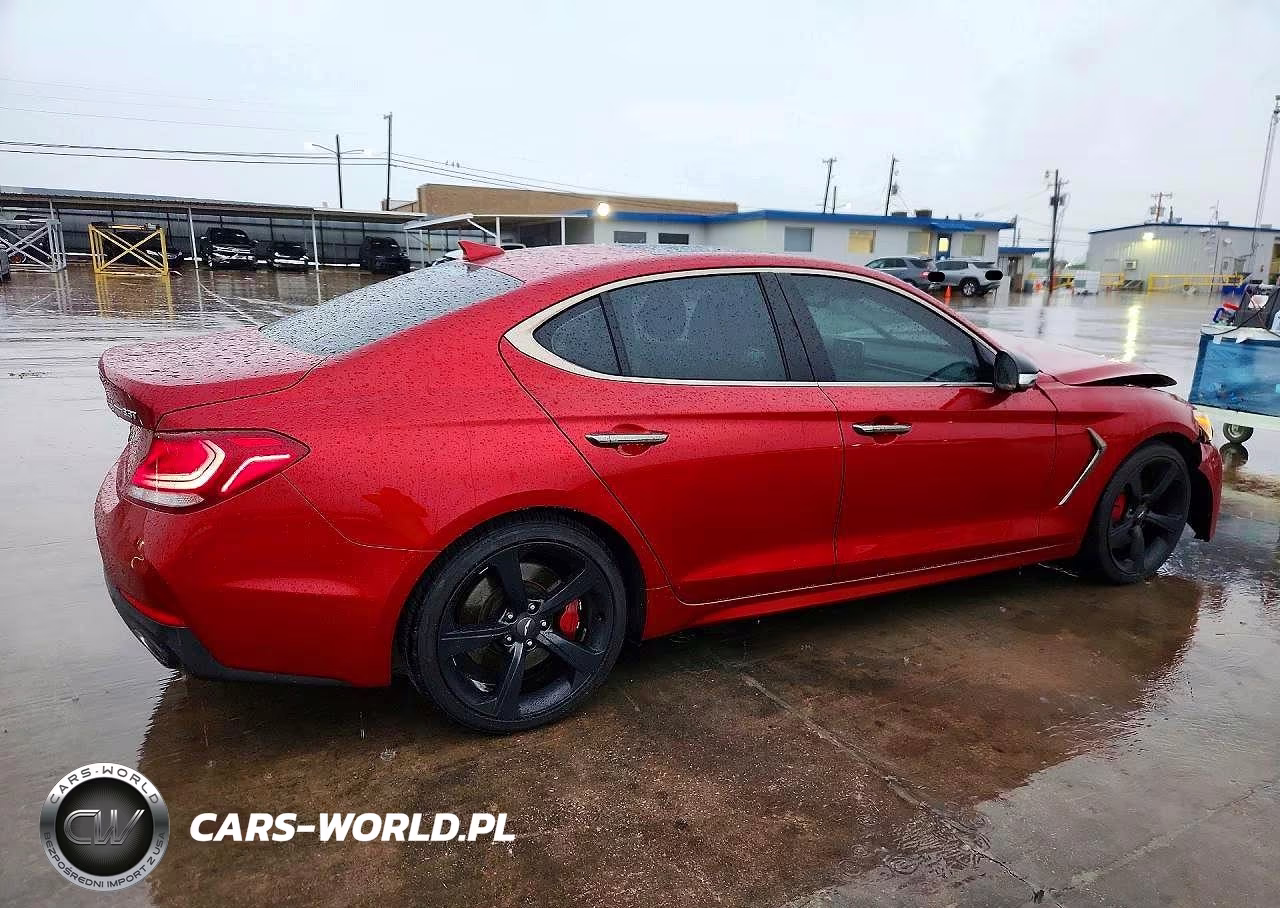 2019 Genesis G70 3.3T VIN:KMTG34LE6KU022294 - 3
