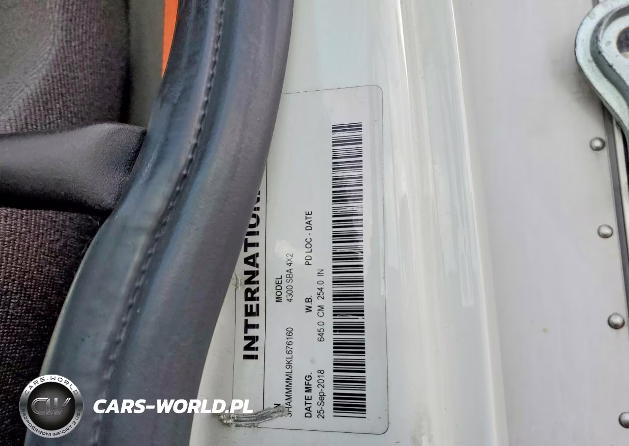 2019 Intl Ma025 Refrigerated Delivery Van VIN:3HAMMMML9KL676160 - 13