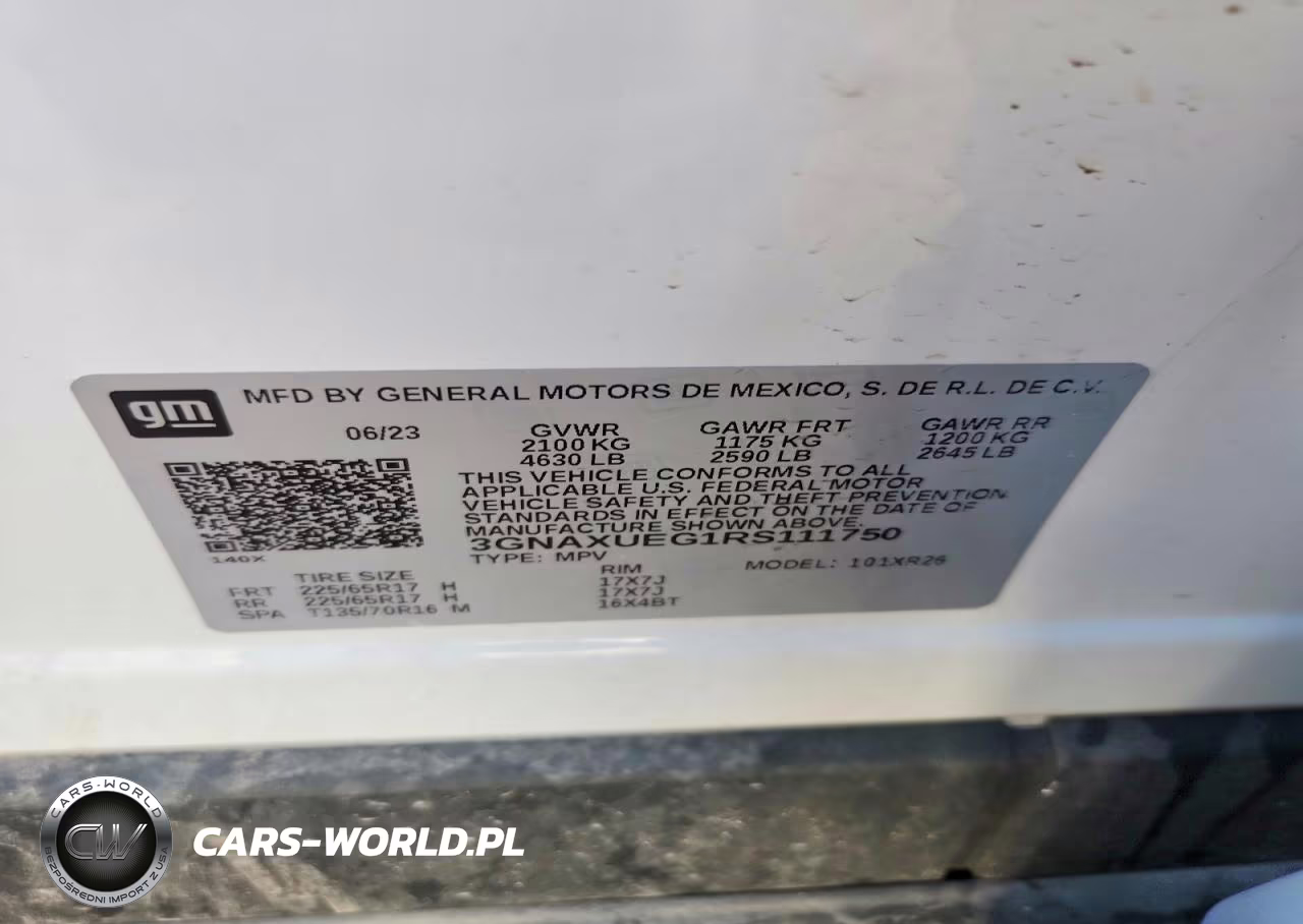2024 Chevrolet Equinox Lt VIN:3GNAXUEG1RS111750 - 13