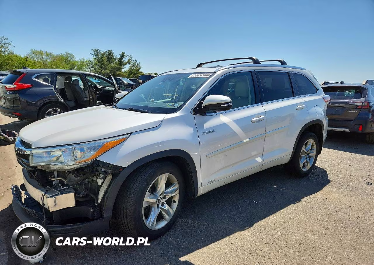 2016 Toyota Highlander Hybrid Limited Platinum