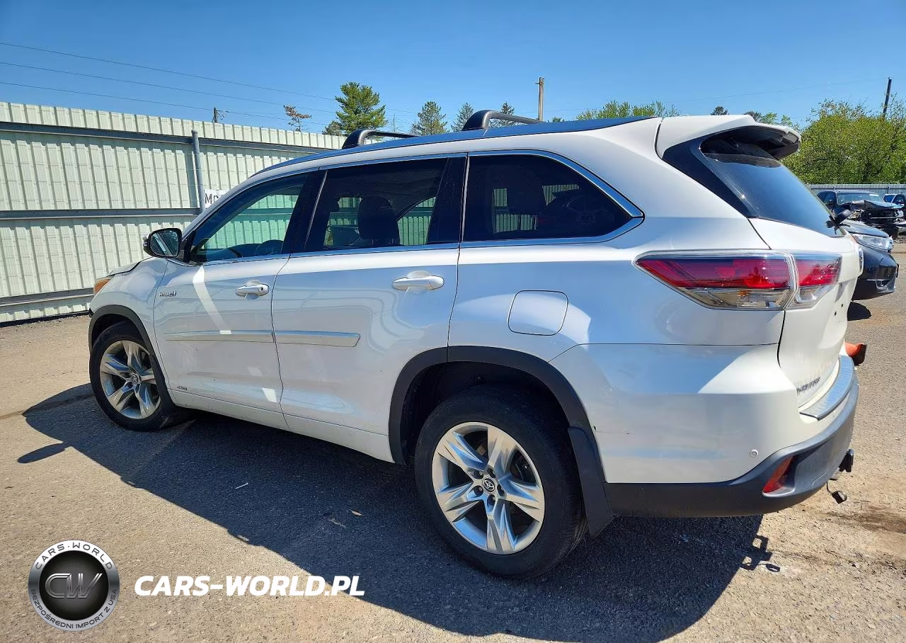 2016 Toyota Highlander Hybrid Limited Platinum VIN:5TDDCRFH9GS014612 - 2