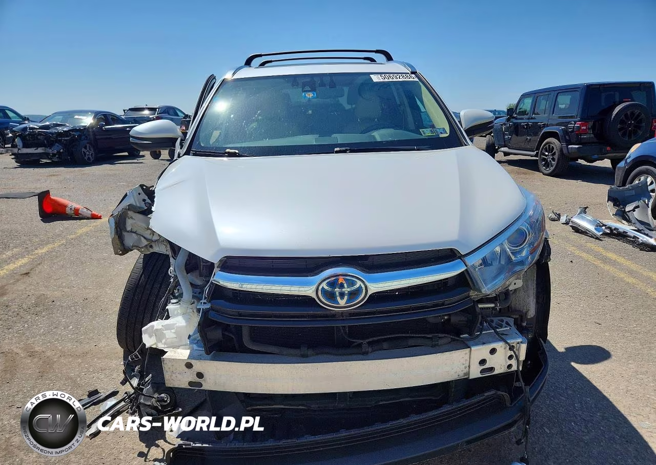2016 Toyota Highlander Hybrid Limited Platinum VIN:5TDDCRFH9GS014612 - 5