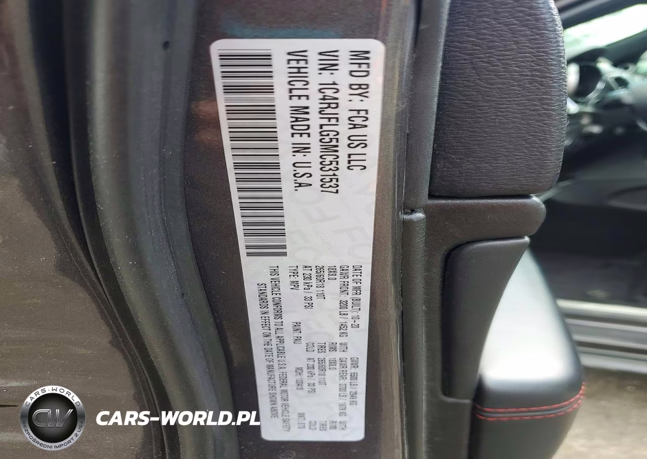 2021 Jeep Grand Cherokee Trailhawk VIN:1C4RJFLG5MC531537 - 13