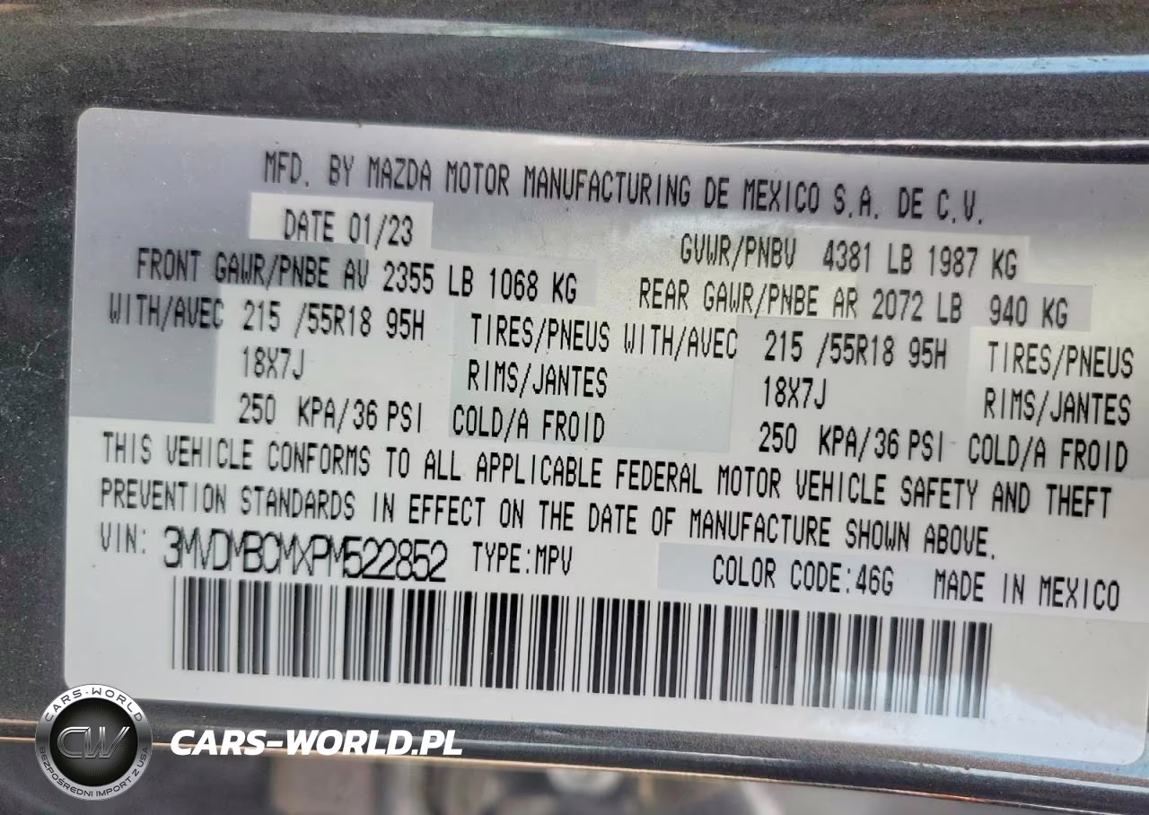 2023 Mazda Cx-30 Preferred VIN:3MVDMBCMXPM522852 - 12
