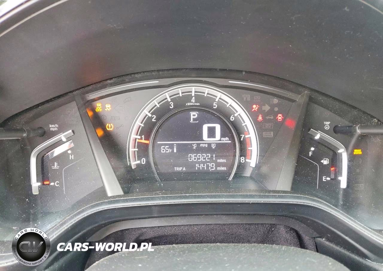 2018 Honda Cr-V Lx VIN:2HKRW6H33JH216064 - 9