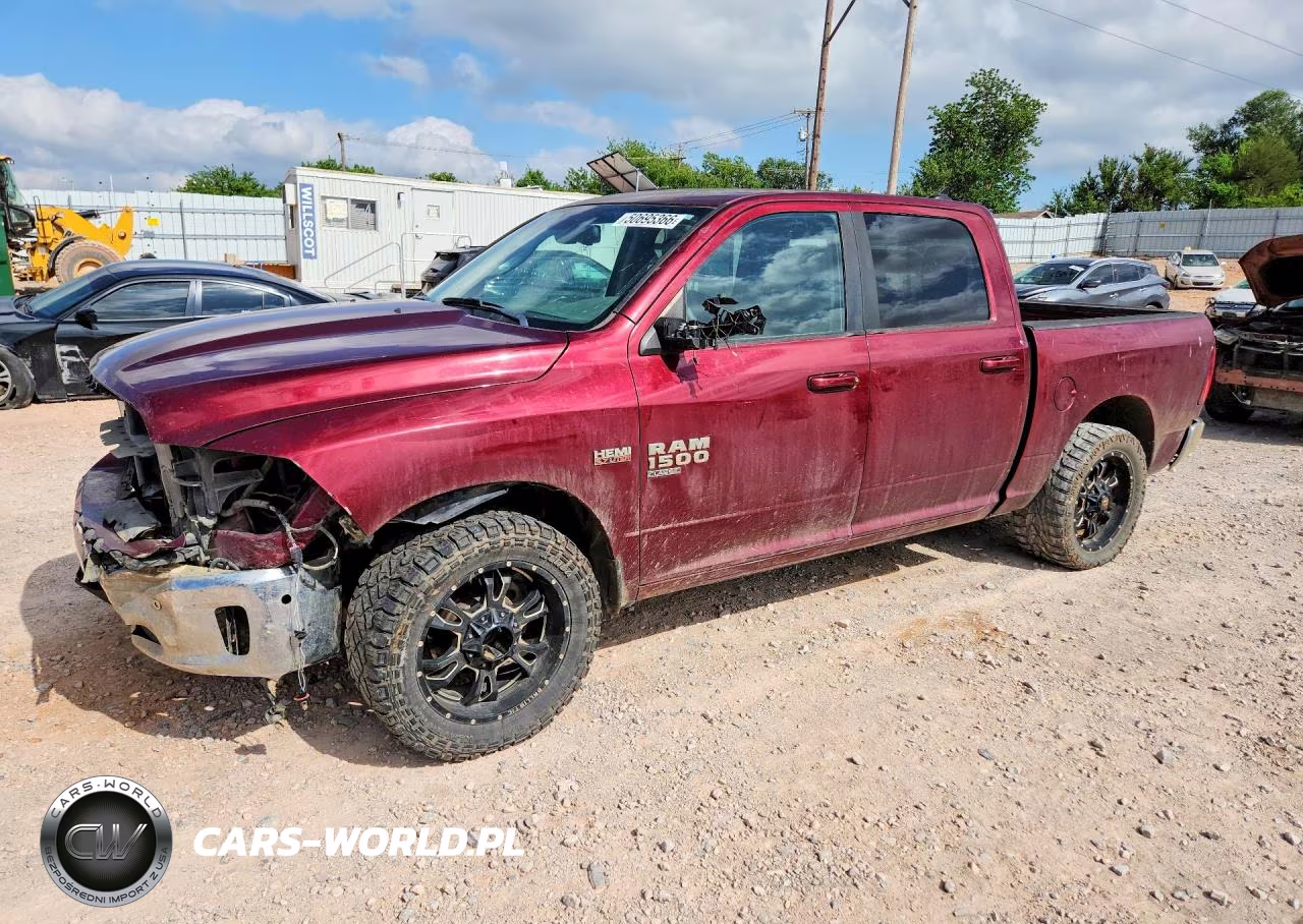 2019 Ram 1500 Classic Slt VIN:1C6RR6LT6KS521602 - 1
