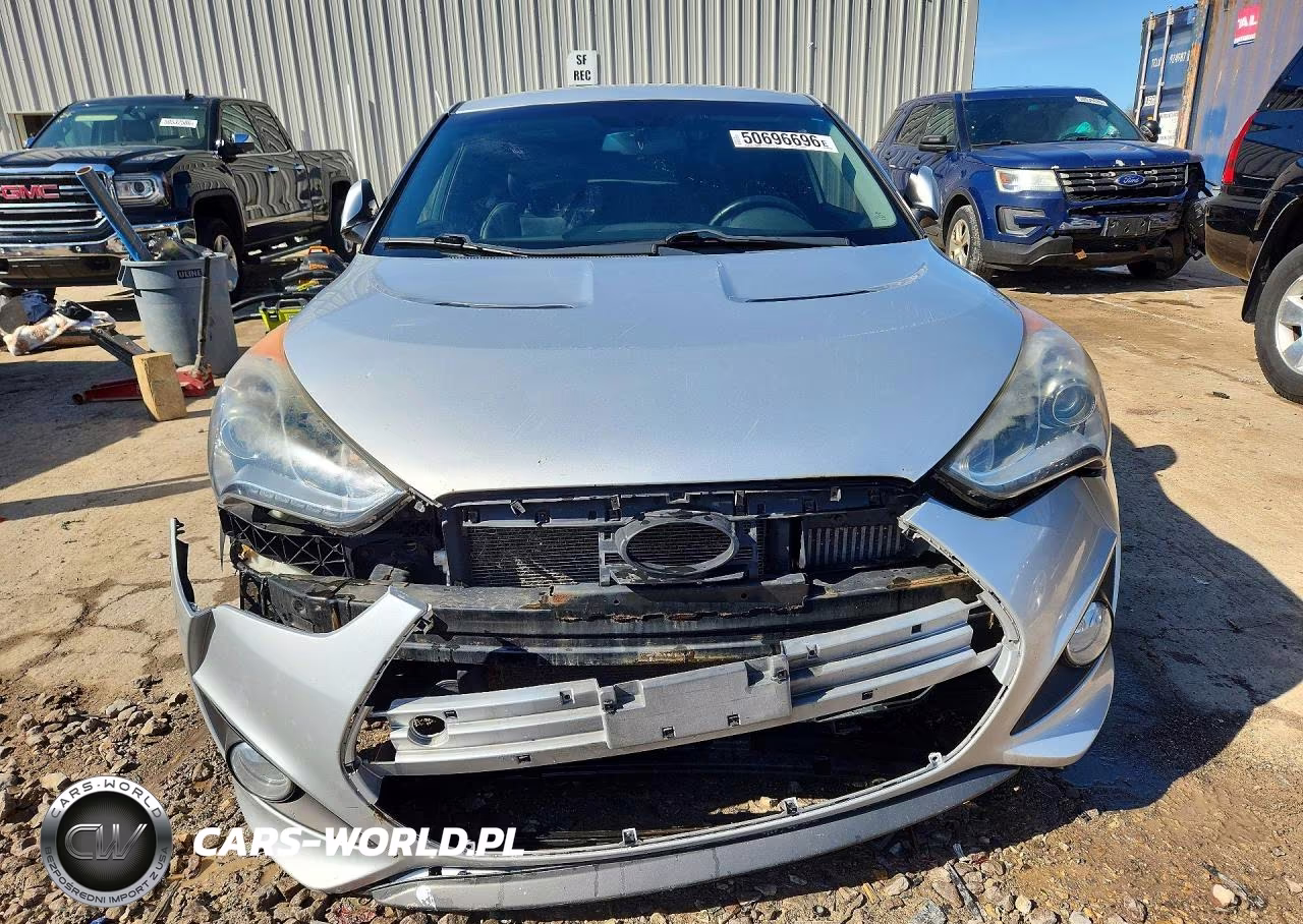 2013 Hyundai Veloster Turbo VIN:KMHTC6AE4DU144503 - 5
