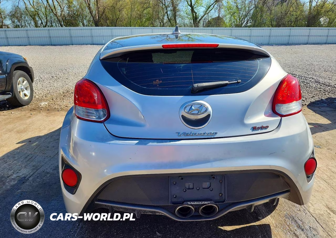 2013 Hyundai Veloster Turbo VIN:KMHTC6AE4DU144503 - 6
