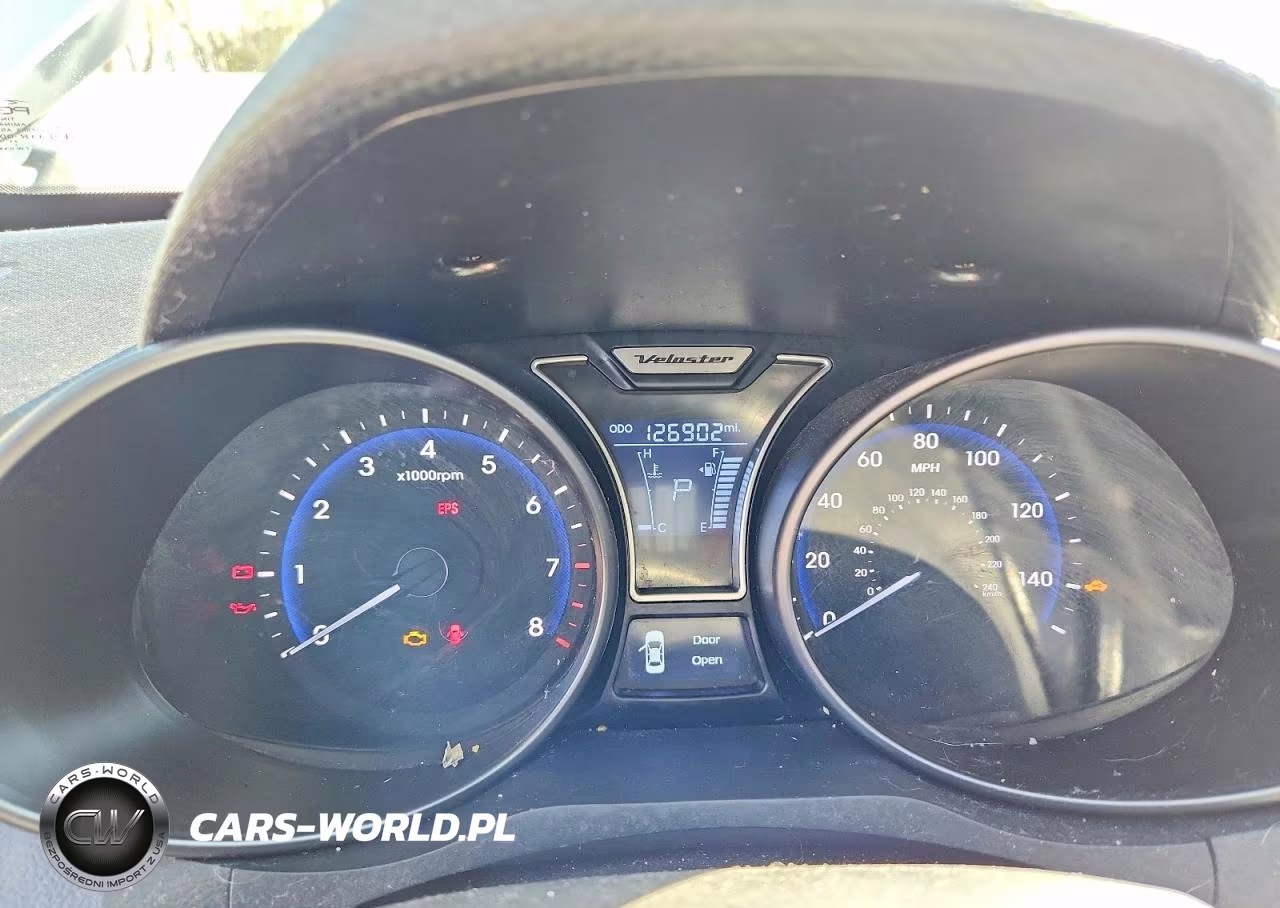 2013 Hyundai Veloster Turbo VIN:KMHTC6AE4DU144503 - 9