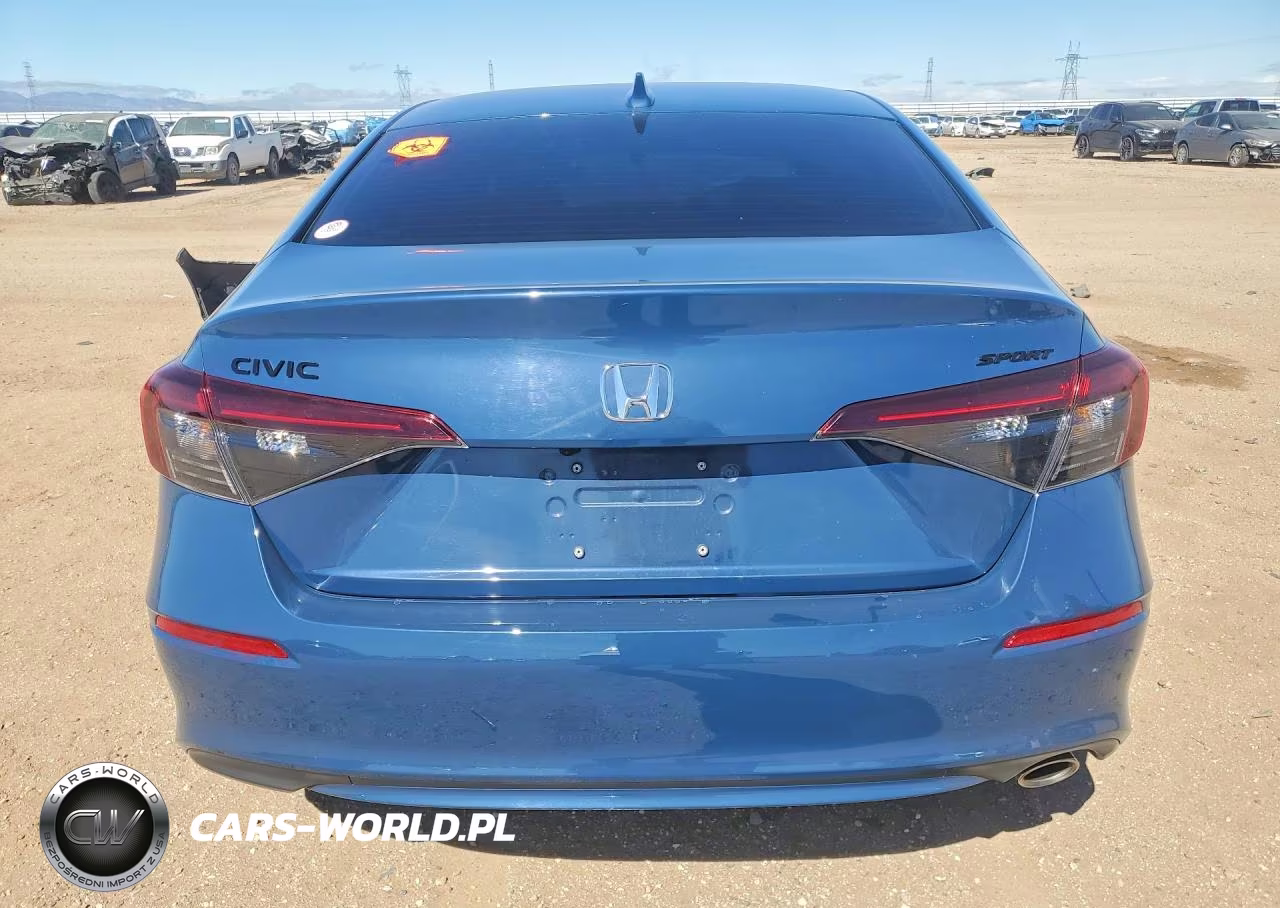2026 Honda Civic Sport VIN:2HGFE2F56TH550671 - 6
