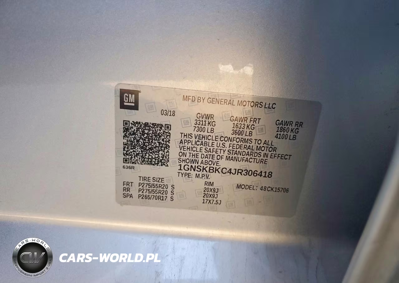 2018 Chevrolet Tahoe K1500 Lt VIN:1GNSKBKC4JR306418 - 13