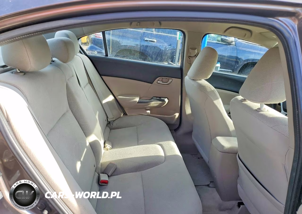 2012 Honda Civic Lx VIN:2HGFB2F55CH584514 - 10