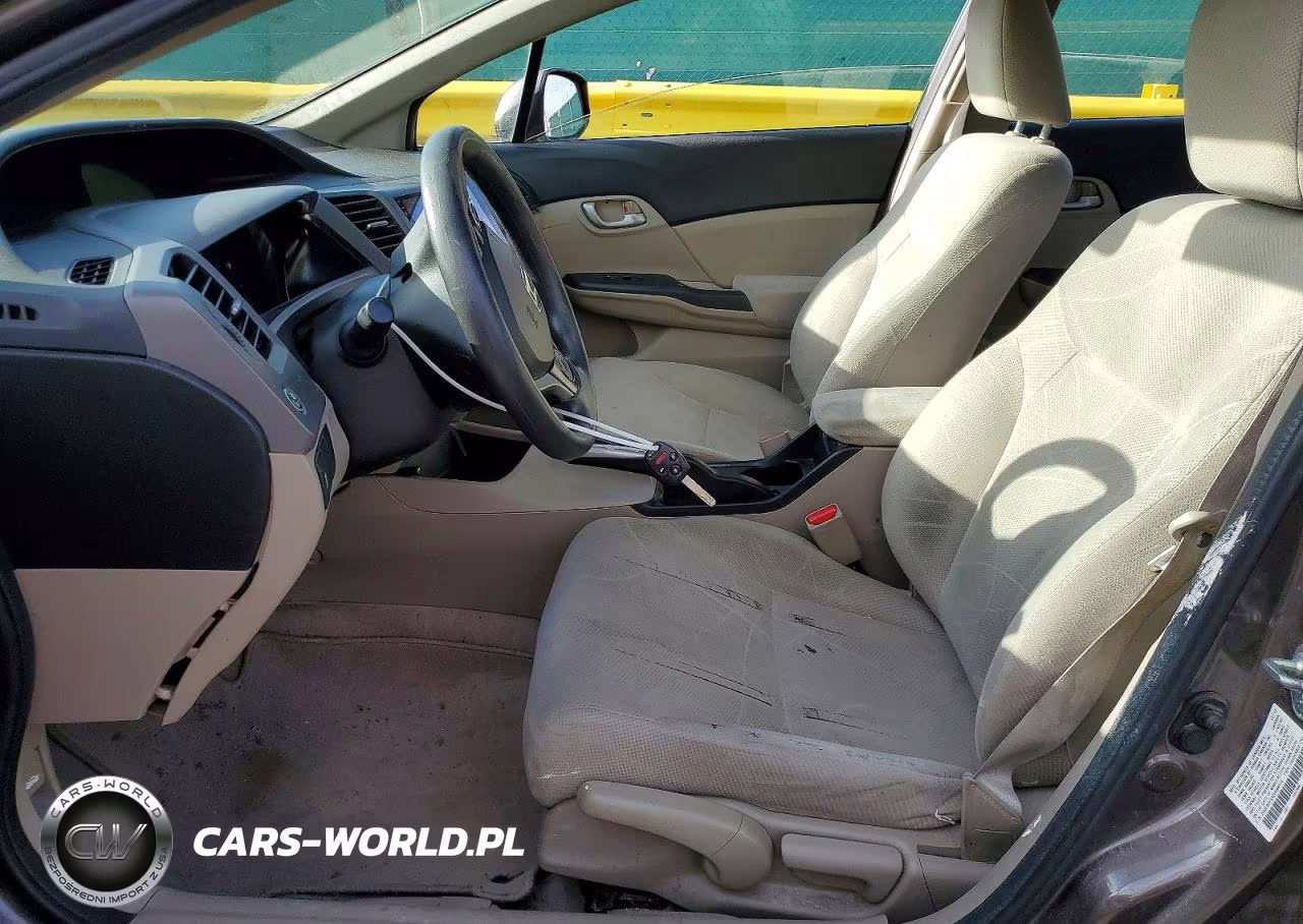 2012 Honda Civic Lx VIN:2HGFB2F55CH584514 - 7