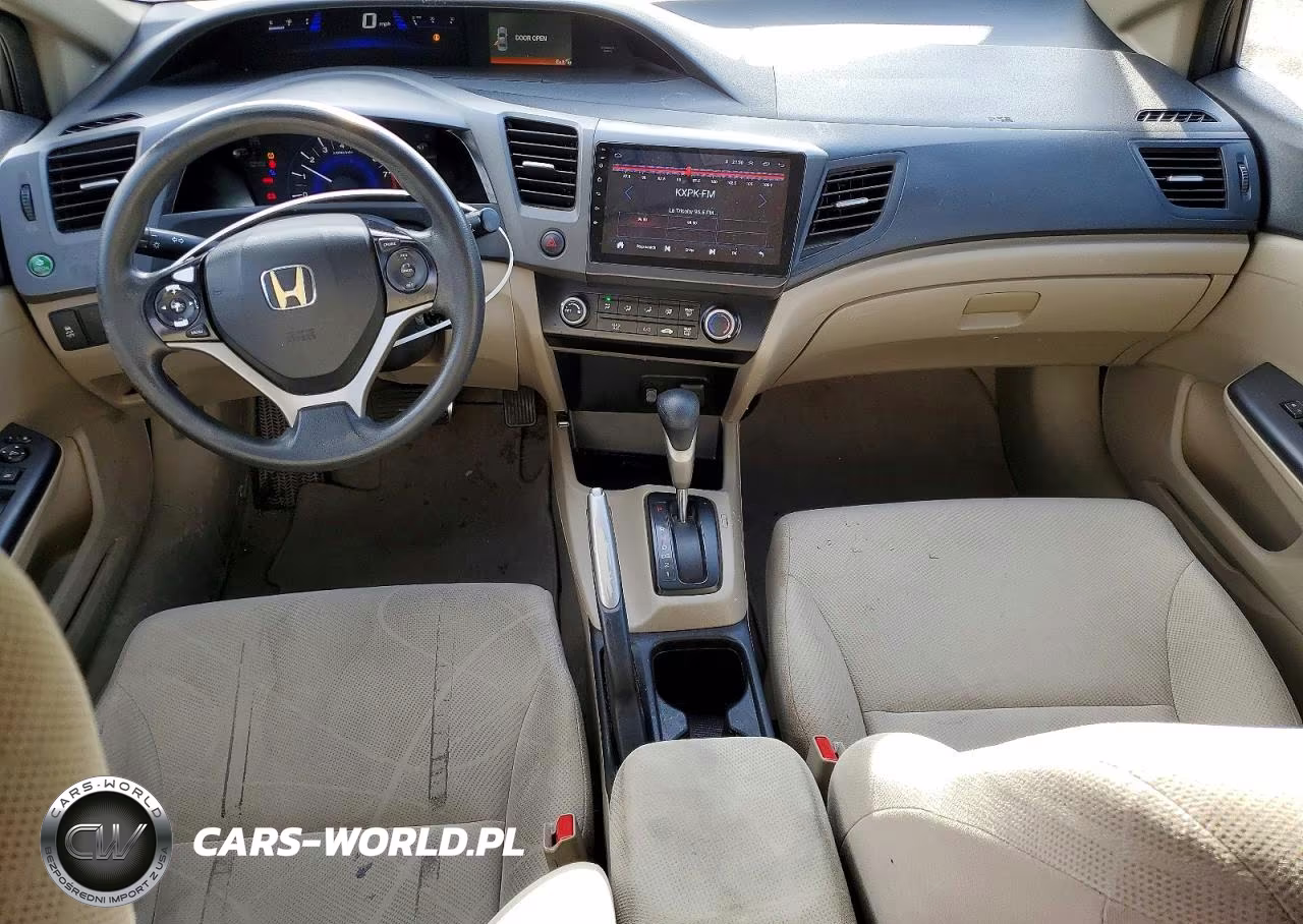 2012 Honda Civic Lx VIN:2HGFB2F55CH584514 - 8