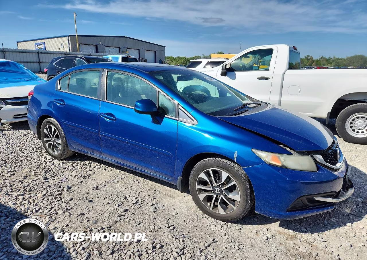 2013 Honda Civic Ex VIN:19XFB2F83DE023573 - 4