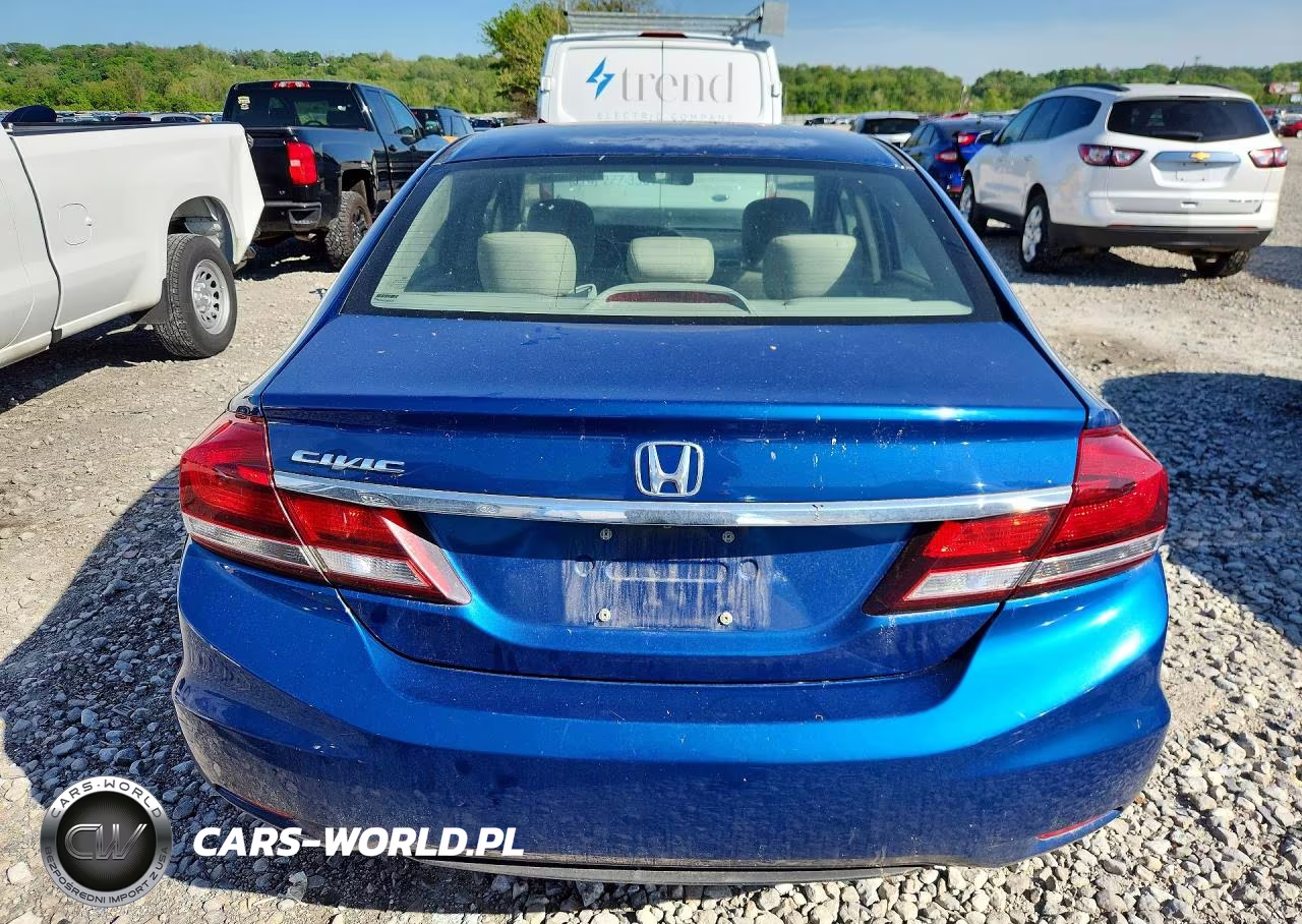 2013 Honda Civic Ex VIN:19XFB2F83DE023573 - 6