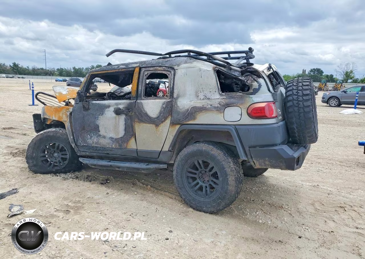 2009 Toyota Fj Cruiser Base VIN:JTEBU11F29K057349 - 2